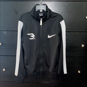 Nike Black and White Track Jacket